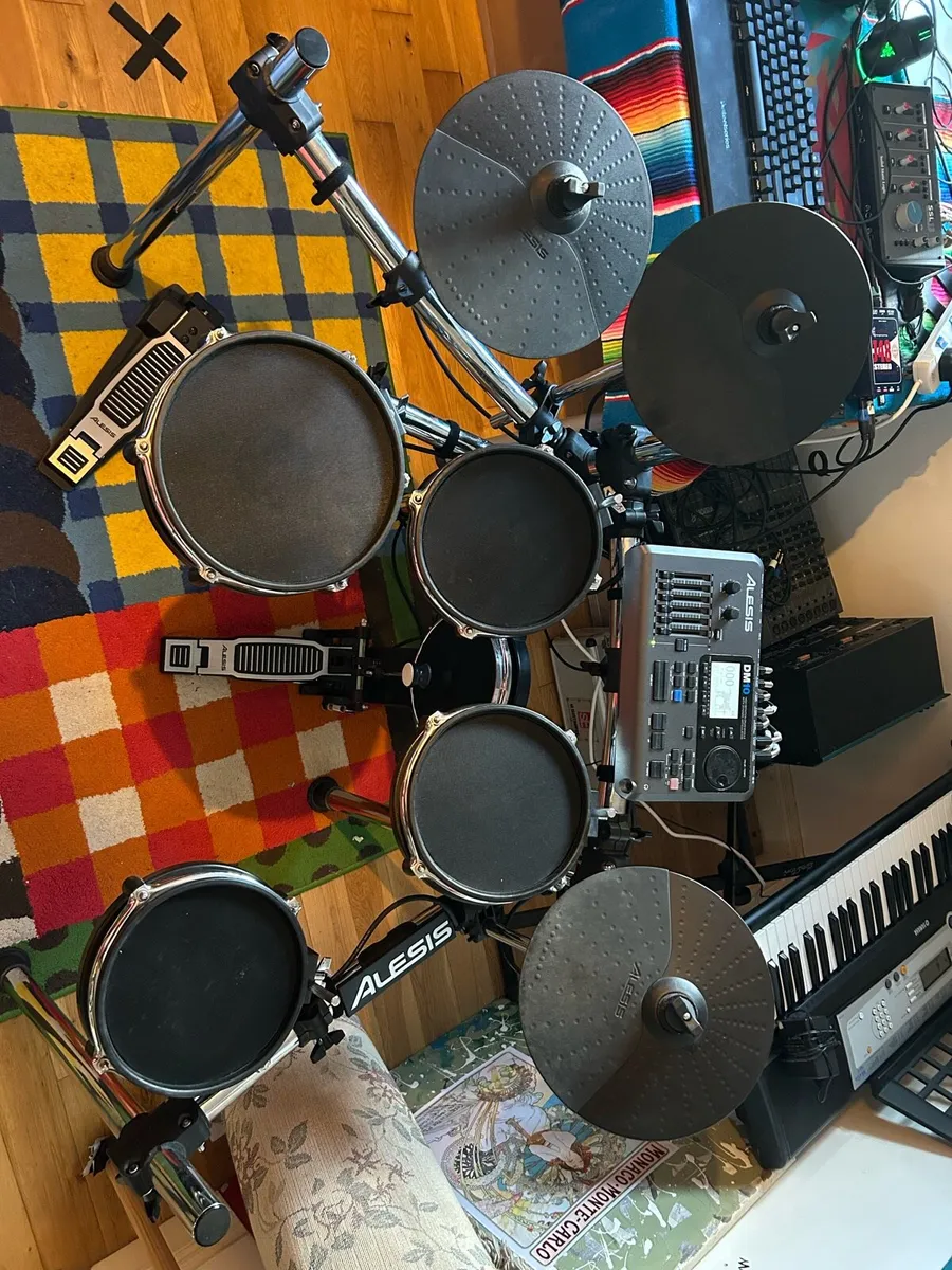 Alesis Electric Drum Kit with Upgraded module - Image 1