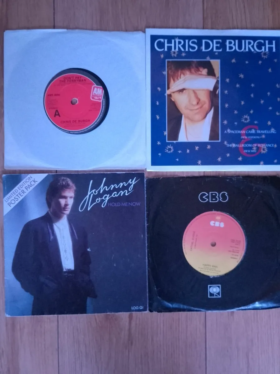 7 OLD IRISH VINYL 7 INCH SINGLE RECORDS. - Image 2
