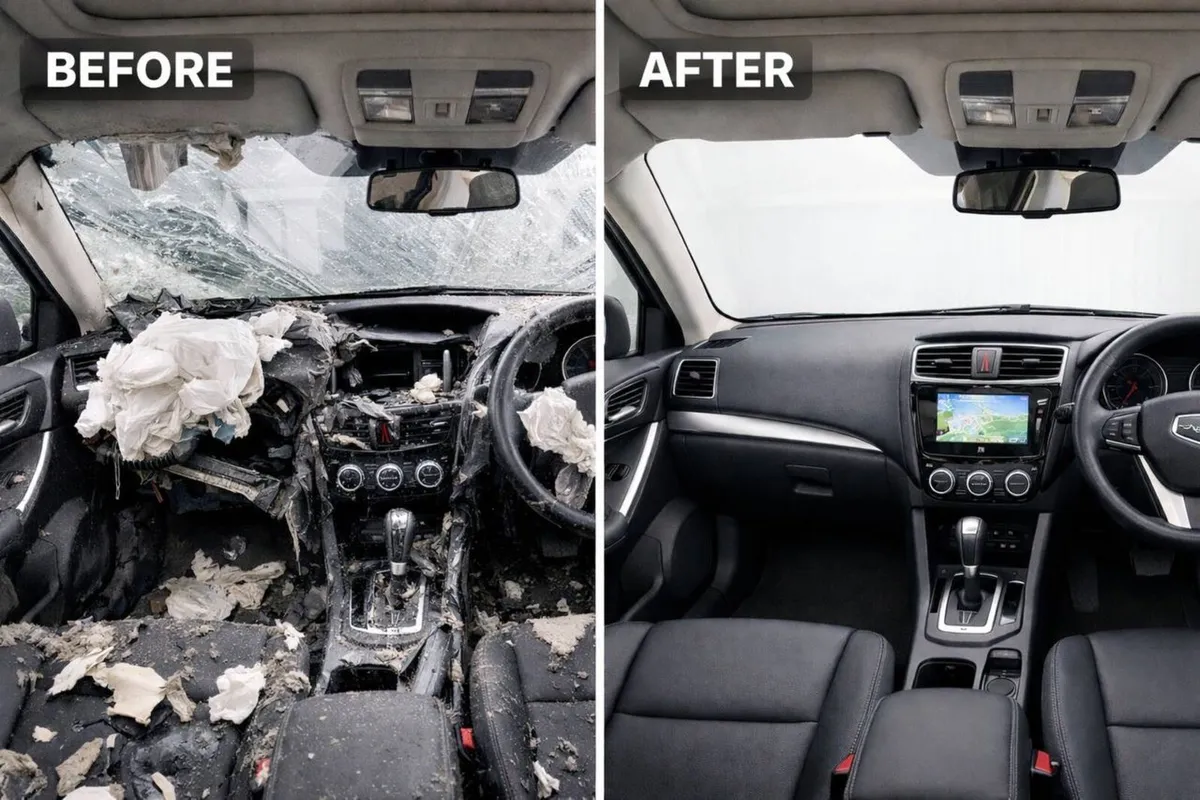 Dashboard and  Roof Lining Restoration - Image 1