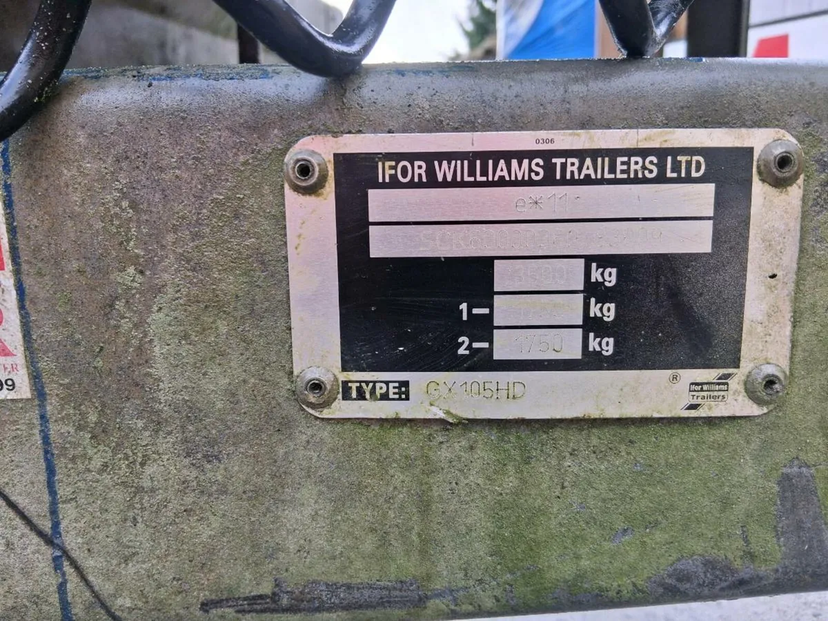 Ifor Williams trailer - Image 1