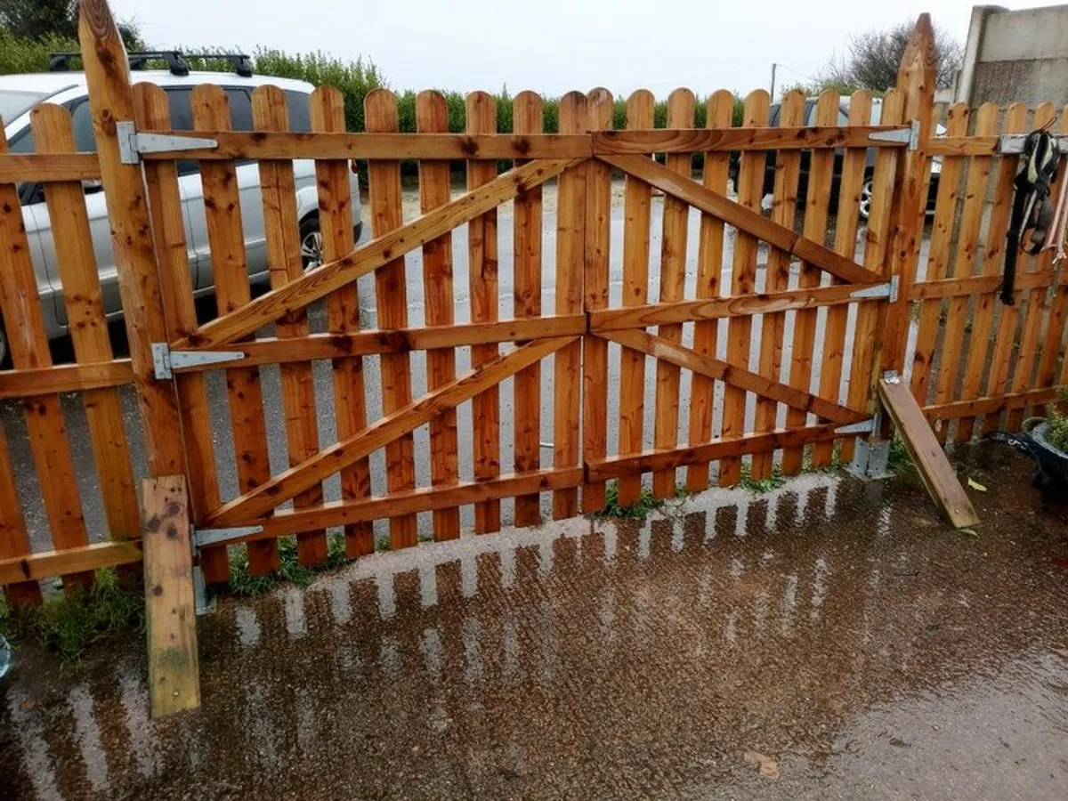 Timber Fence - Surface mounted - Image 3