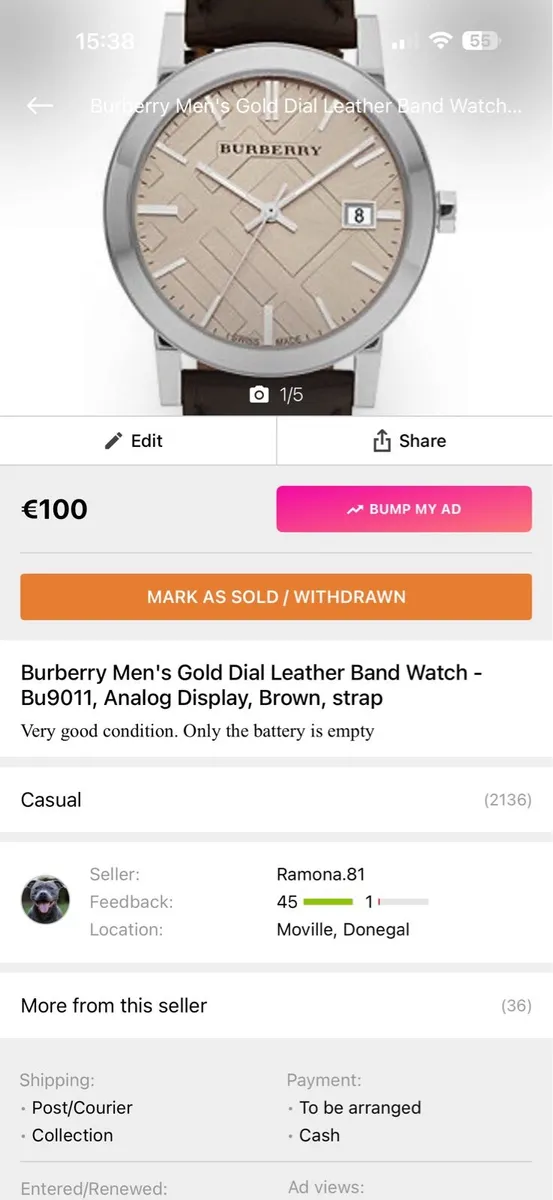 Burberry BU9011 - Image 1