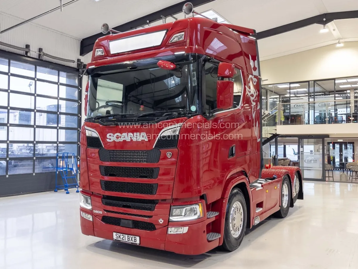2021 (21) SCANIA S580 V8 6X2 TAG HIGH SLEEPER CAB - Image 3
