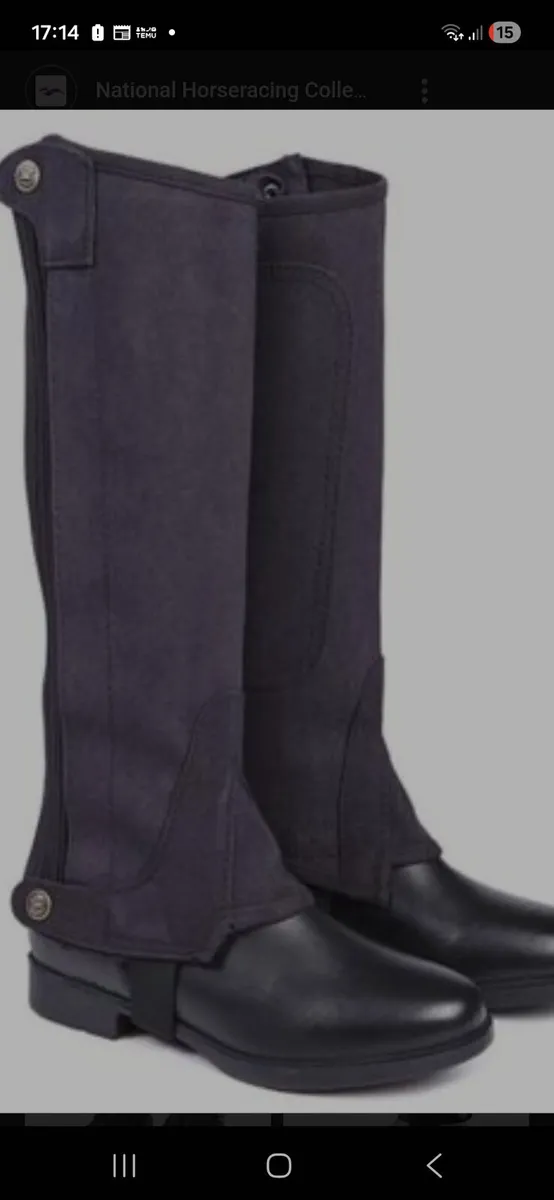 Half chaps job lot - Image 1