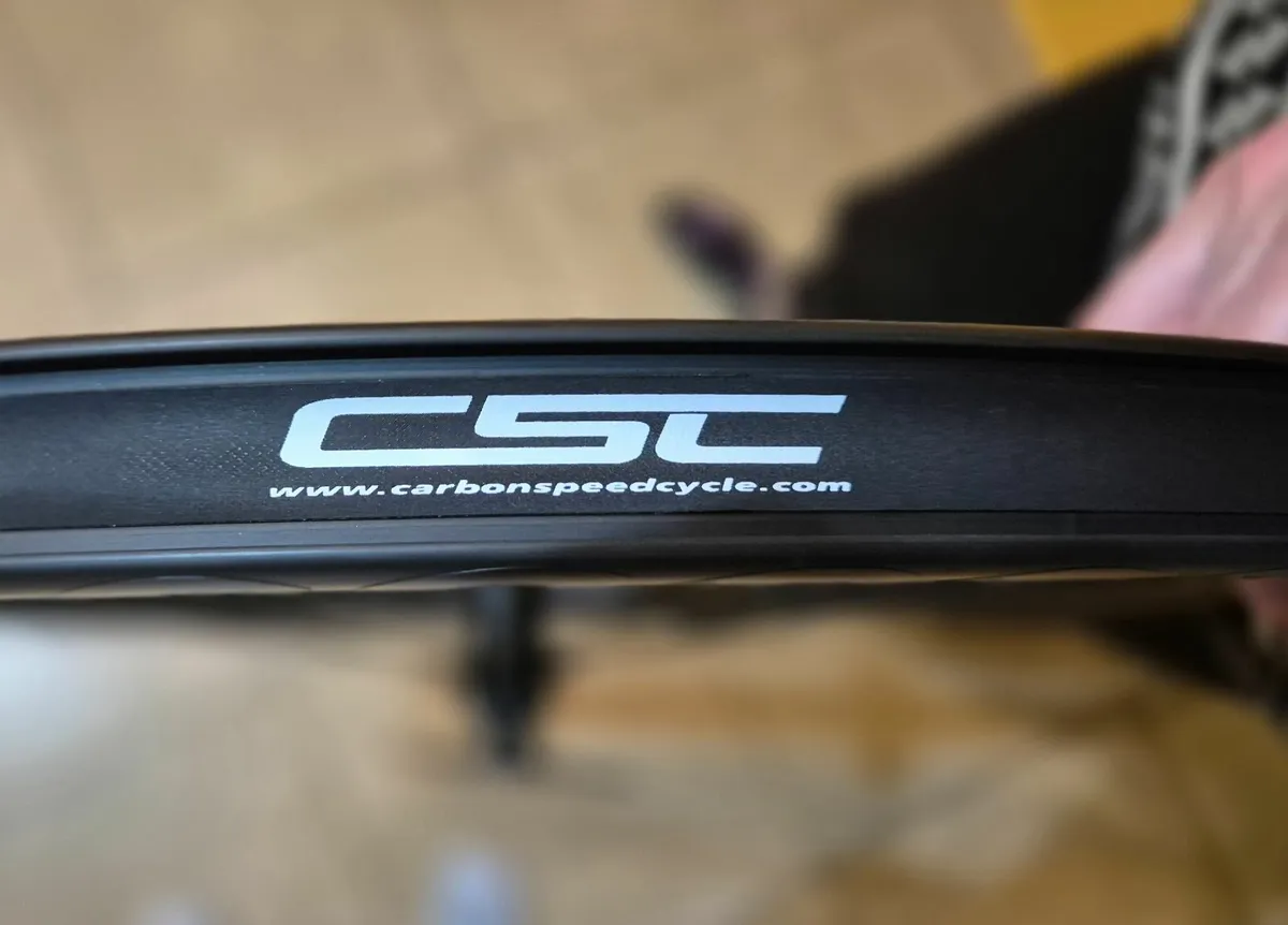 CSC 50mm carbon wheelset - Image 1