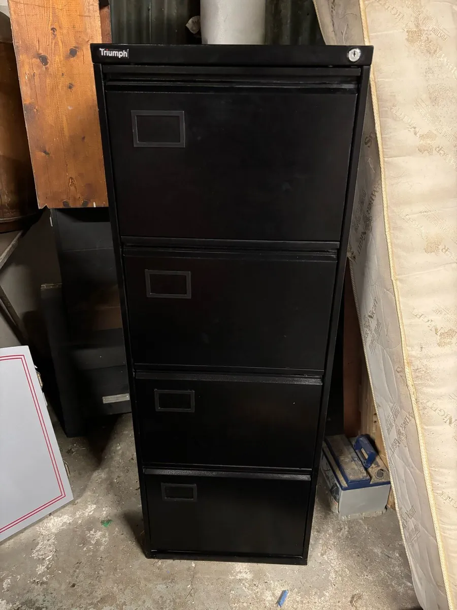 Filing cabinet - 4 drawers - Image 1