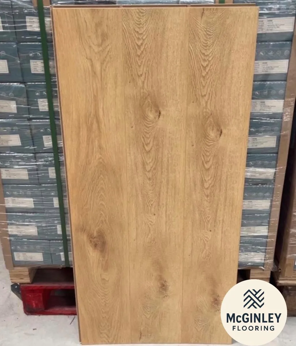 New 8mm Beige Laminated Flooring - Image 2
