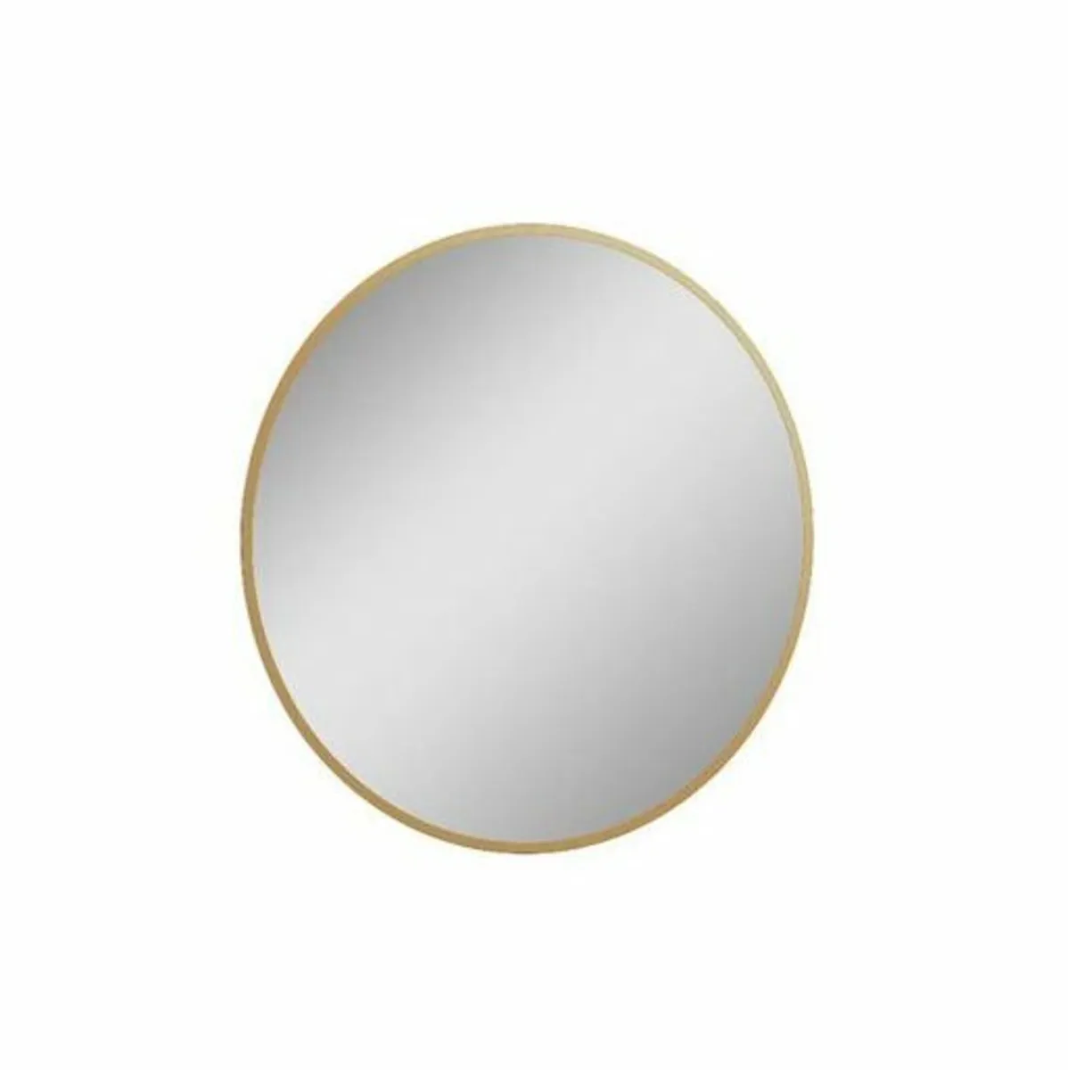 Gaulden Round Lighted Wall Mounted Bathroom Mirror