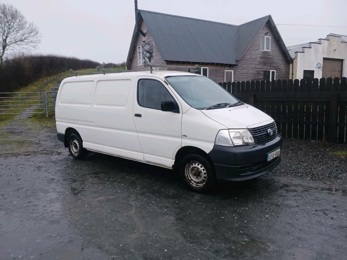 2007 toyota hiace tested 14/11/2026,,, 6000 euro - Image 1