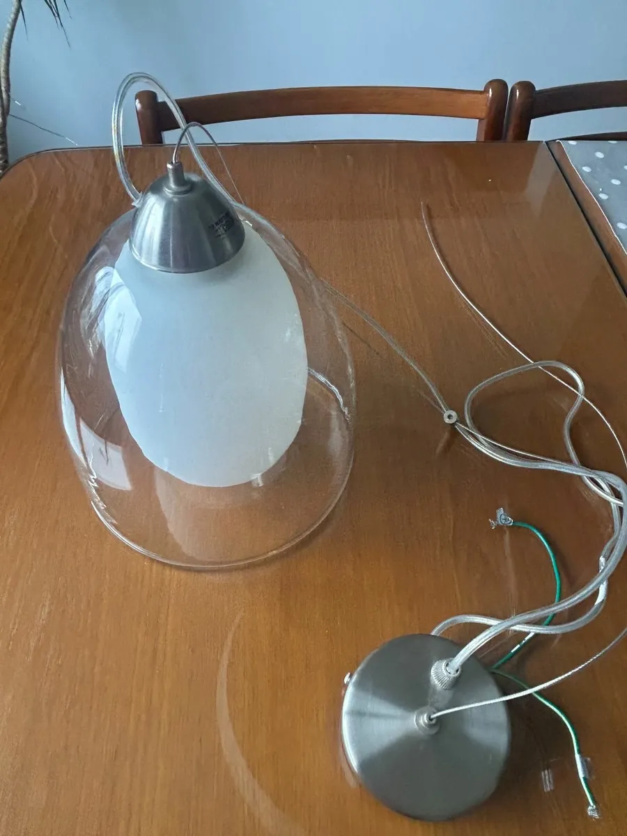 Glass Pendant Light - Image 1
