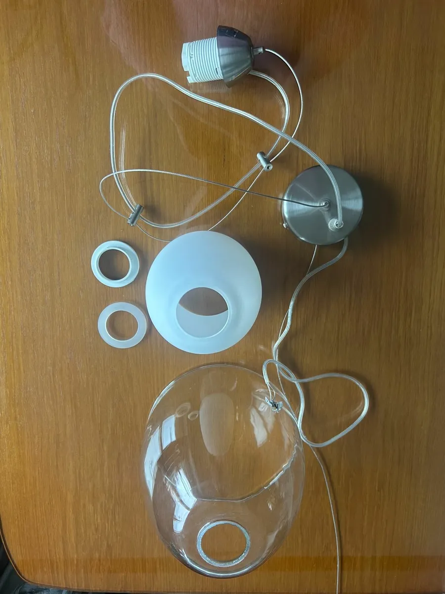 Glass Pendant Light - Image 3