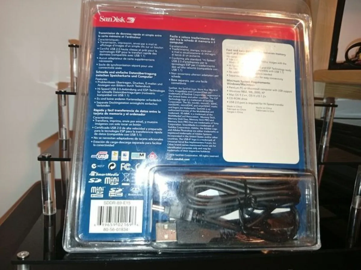 Sandisk 12 In 1 USB 2.0 Card Reader - SDDR-89-E15 - Image 2