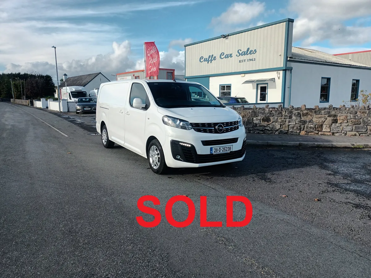 2021 Opel Vivaro VAN SPORTIVE €11789 plus Vat - Image 1