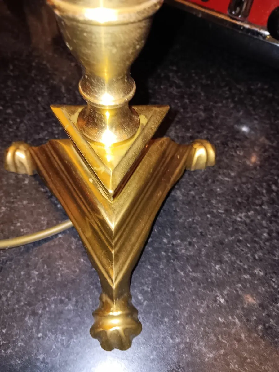 Brass lamp - Image 2