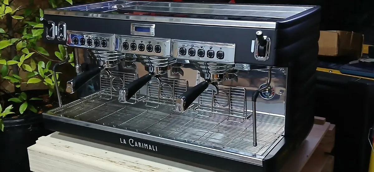 espresso  coffee machine 3 group + coffee grinder - Image 1