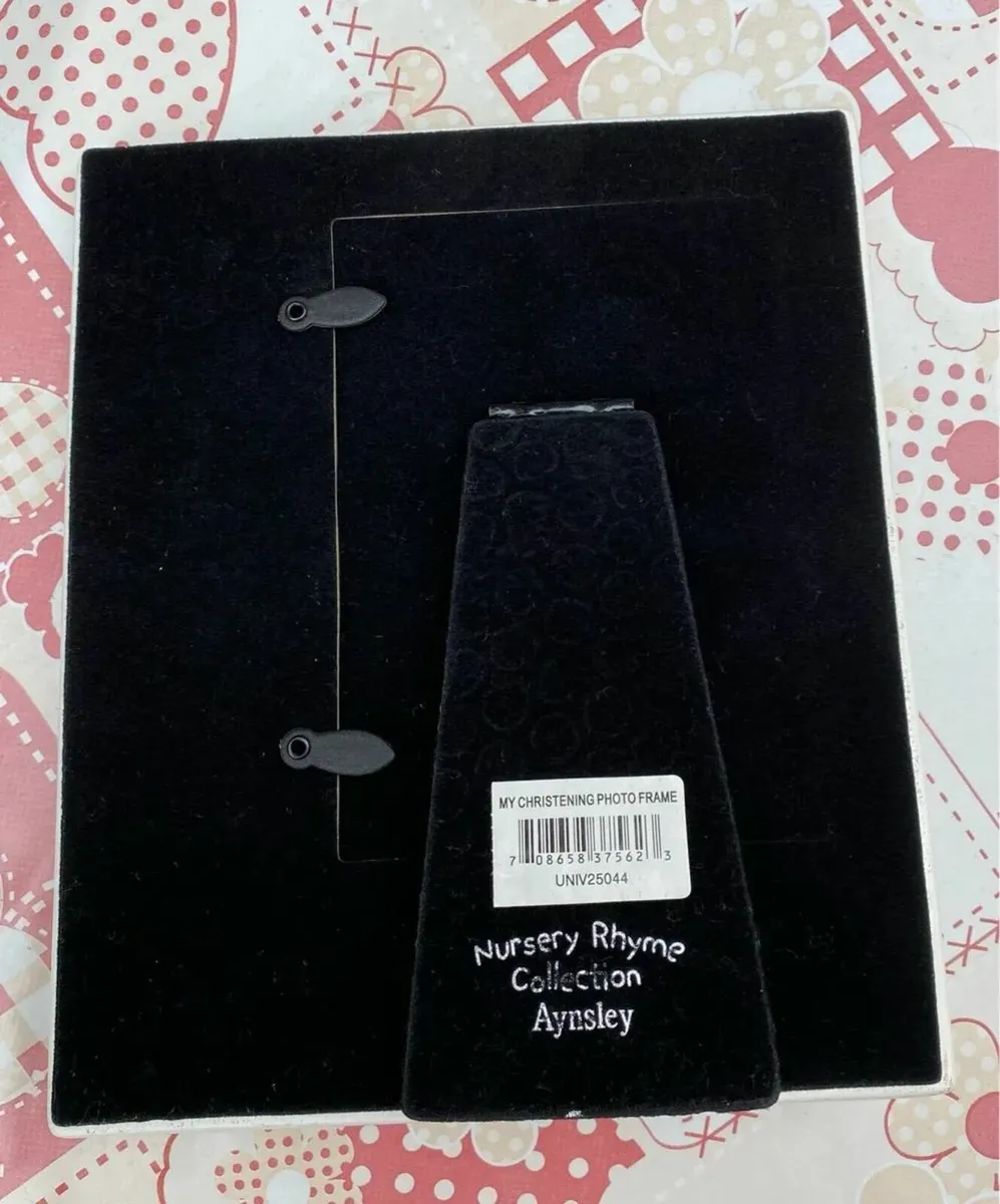 Brand New Aynsley Christening Photo Frame - Image 2