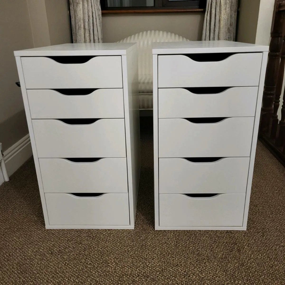 Ikea 5 drawer lockers/Chest x 2 - Image 1