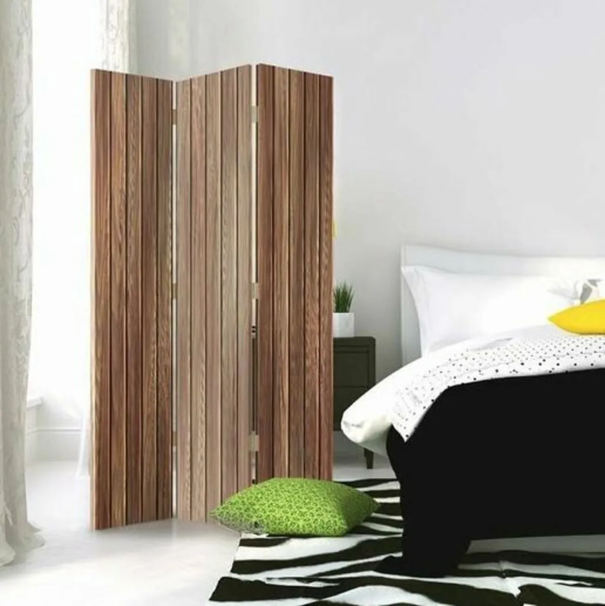 Oakhur 170Cm H Folding Room Divider - Image 2