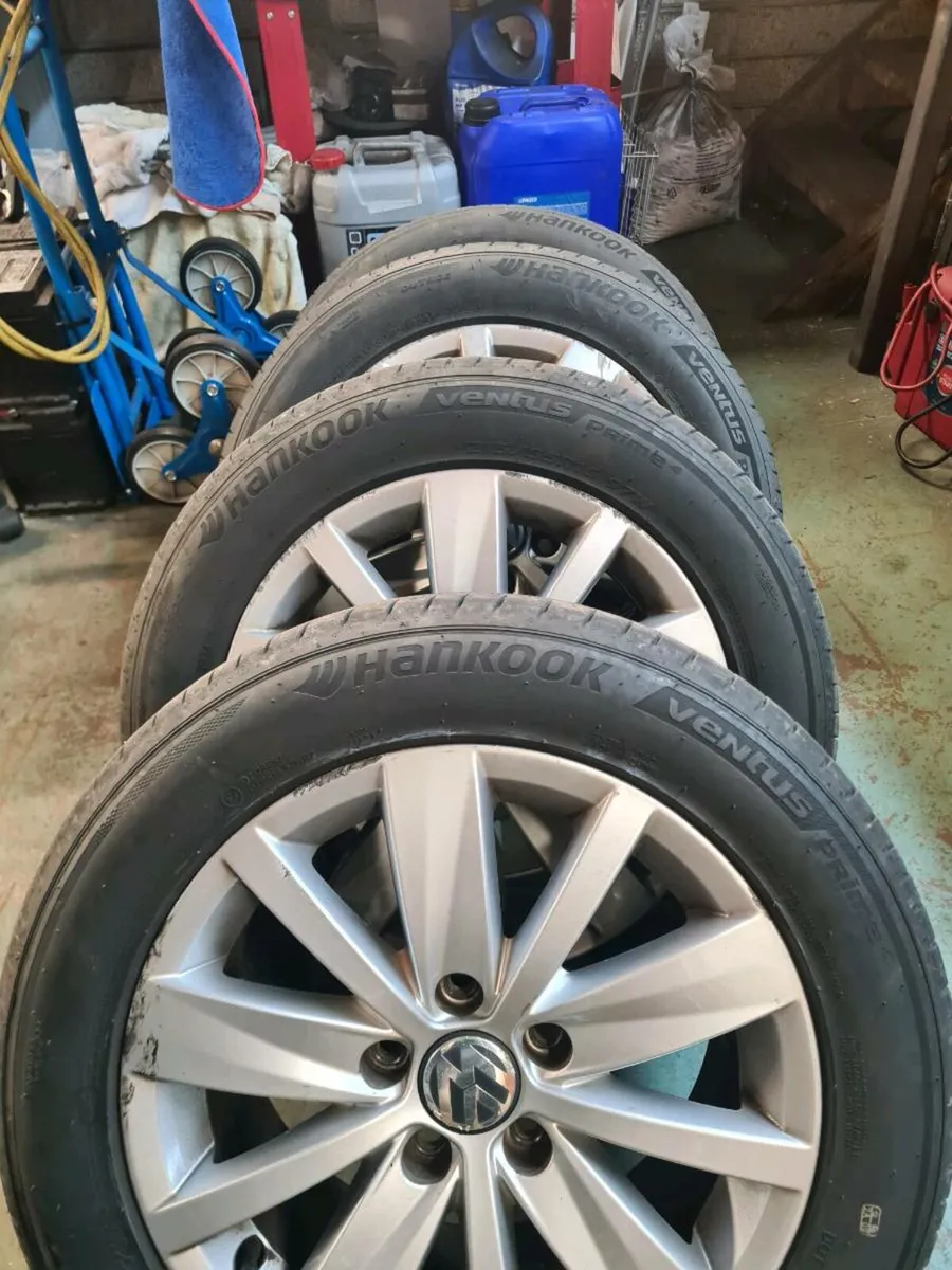 4x 16 inch vw alloys - Image 1