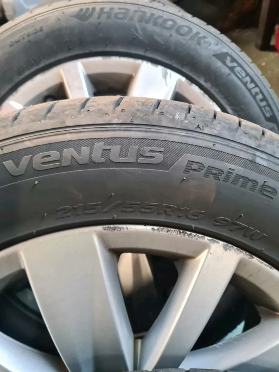 4x 16 inch vw alloys - Image 2