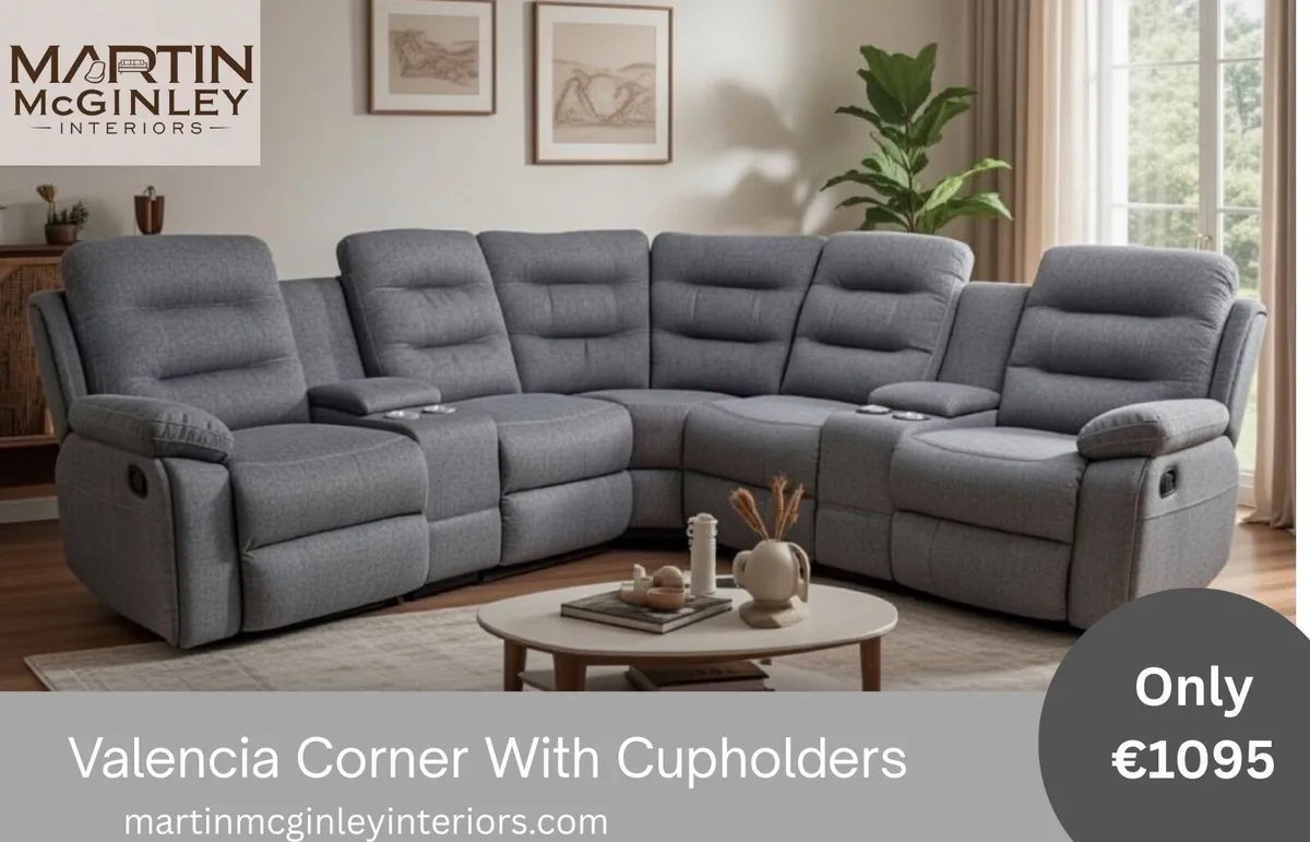 New Valencia Corner Sofa Sets - Image 1