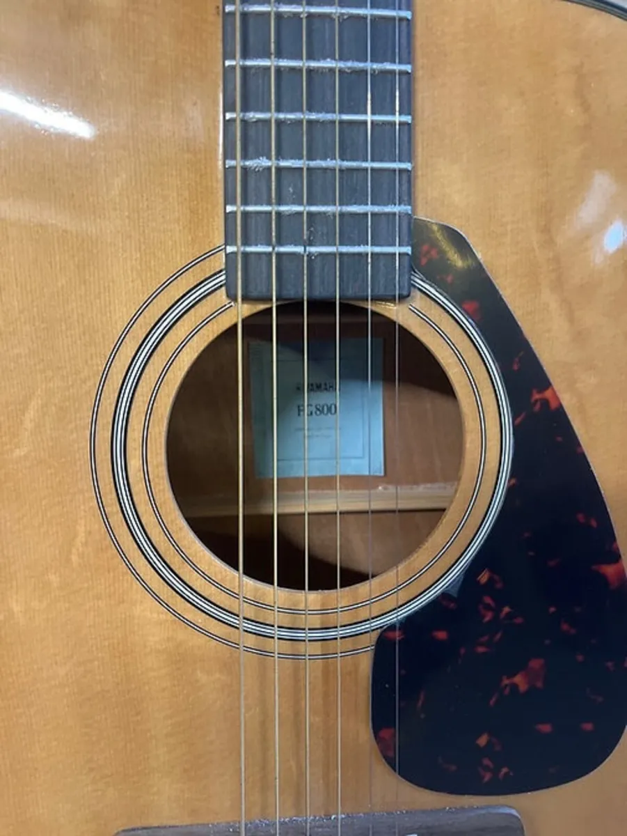YAMAHA ACOUSTIC GUITAR FG800 @ THE MUSIC STORE - Image 4