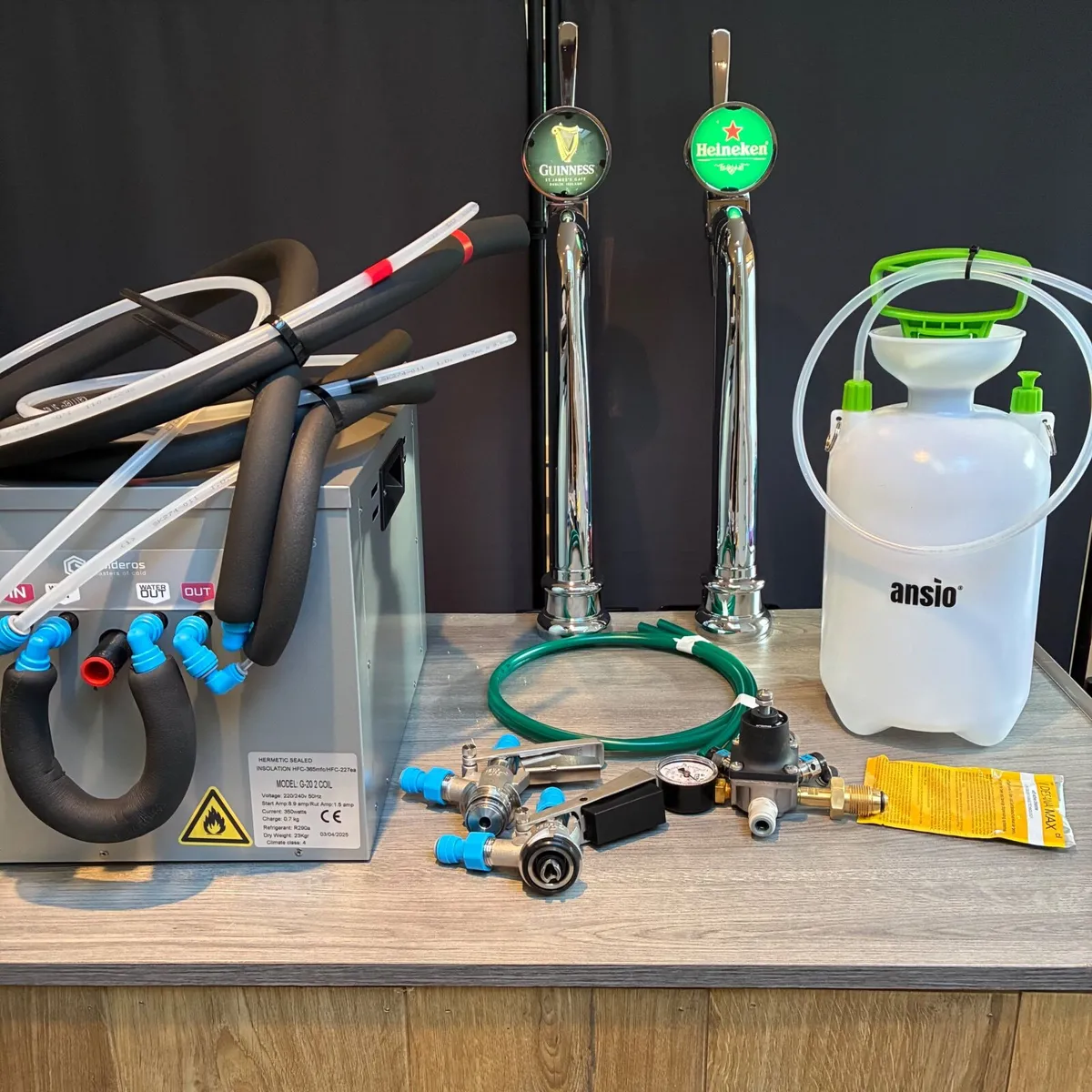 Complete (All New) Home Bar System with 2 x Fonts - Image 2