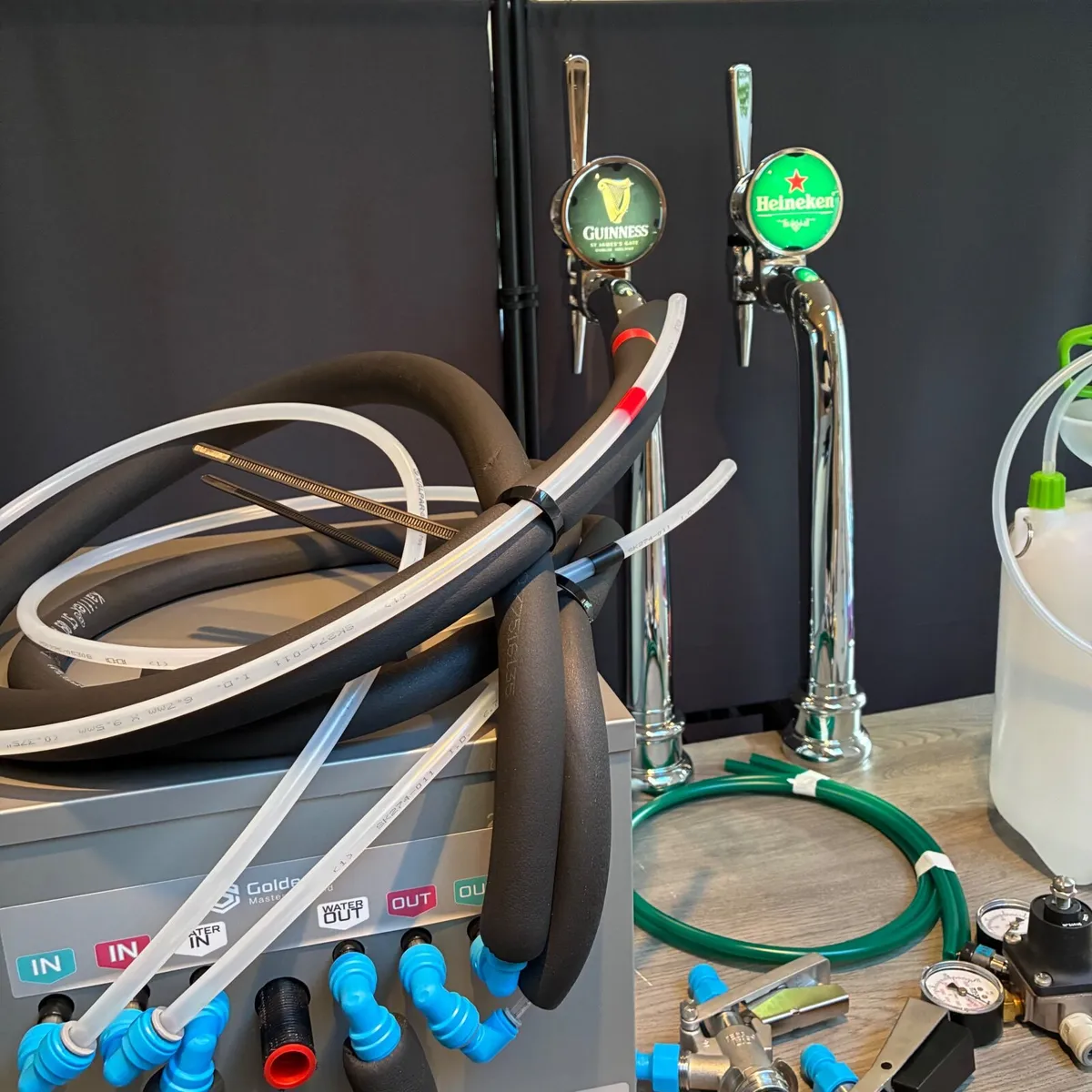 Complete (All New) Home Bar System with 2 x Fonts - Image 3