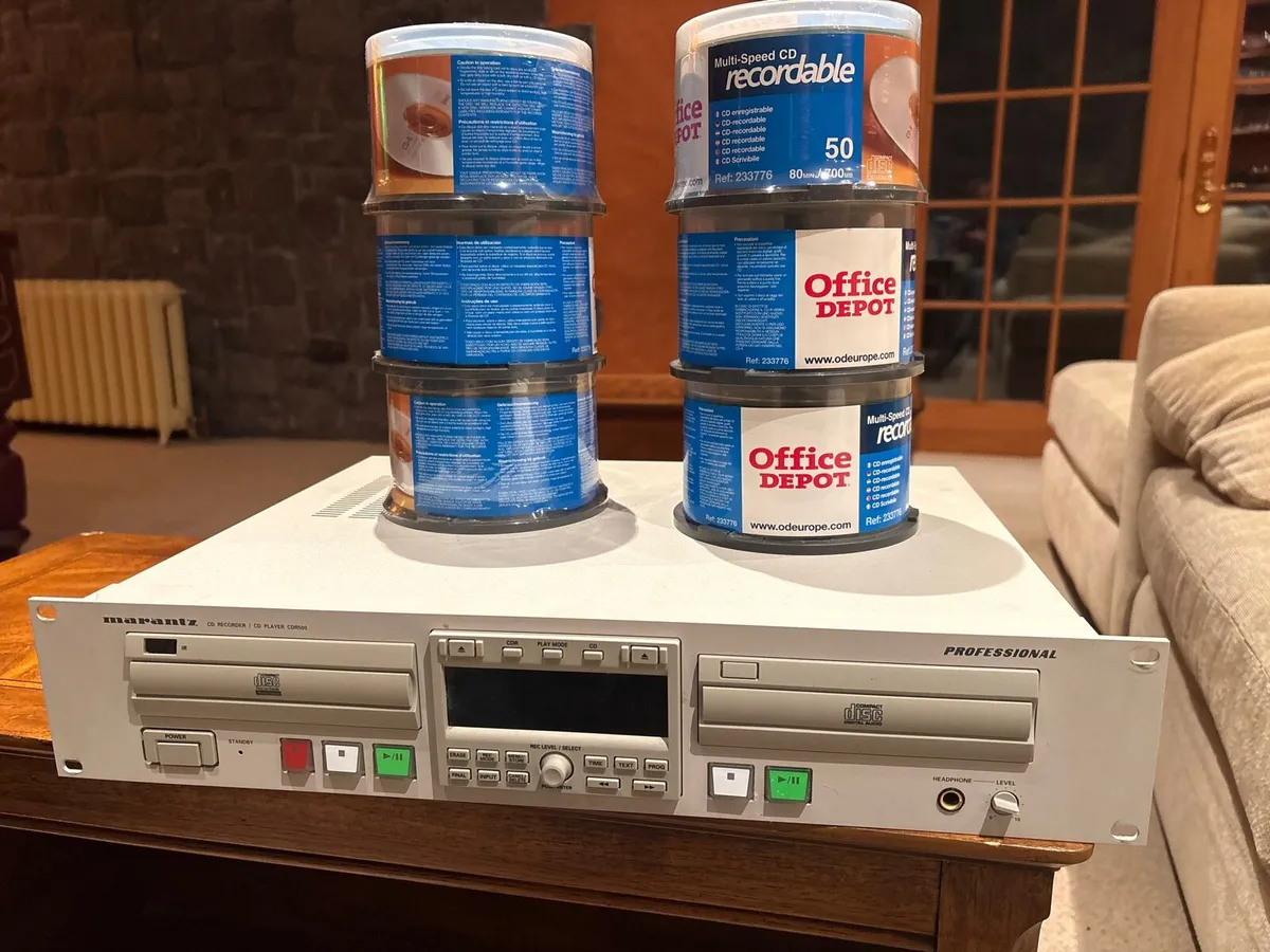 Marantz CDR500 Professional CD Recoder/Player - Image 1