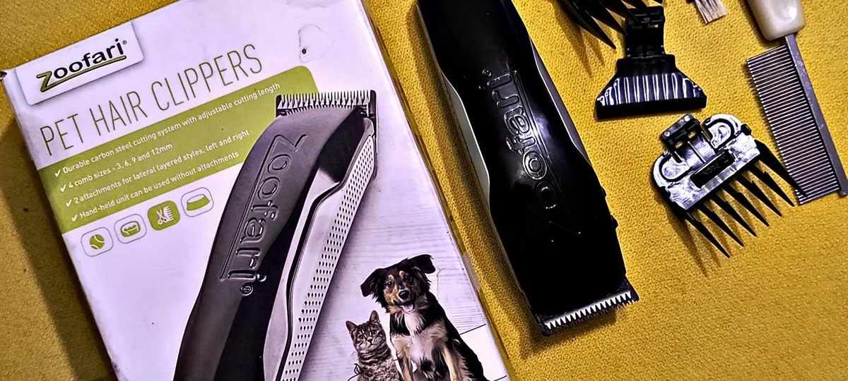 Zoofari Pet Hair Clippers Set - Image 2