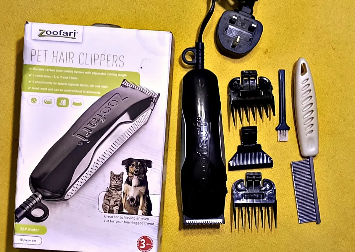 Zoofari Pet Hair Clippers Set - Image 3