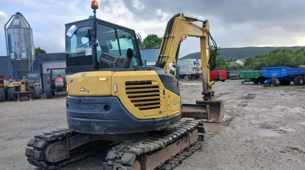 2017 Yanmar ViO 80-1 8 Tonne Digger - Image 3