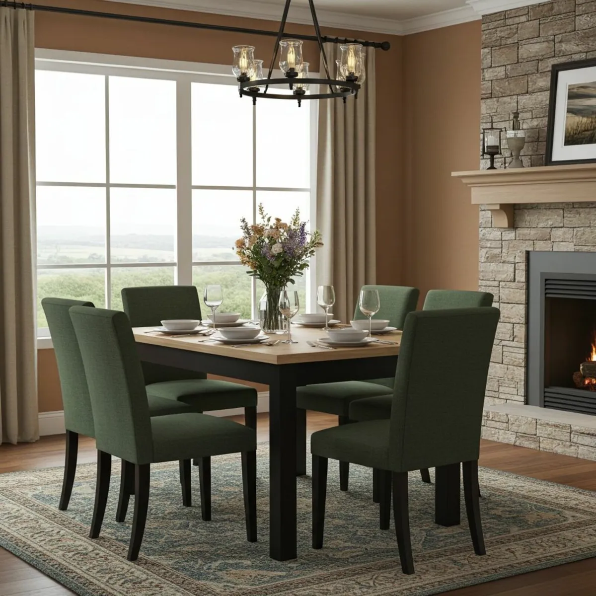 ExtendMax Dining Table – Solid Beech Legs - Image 4