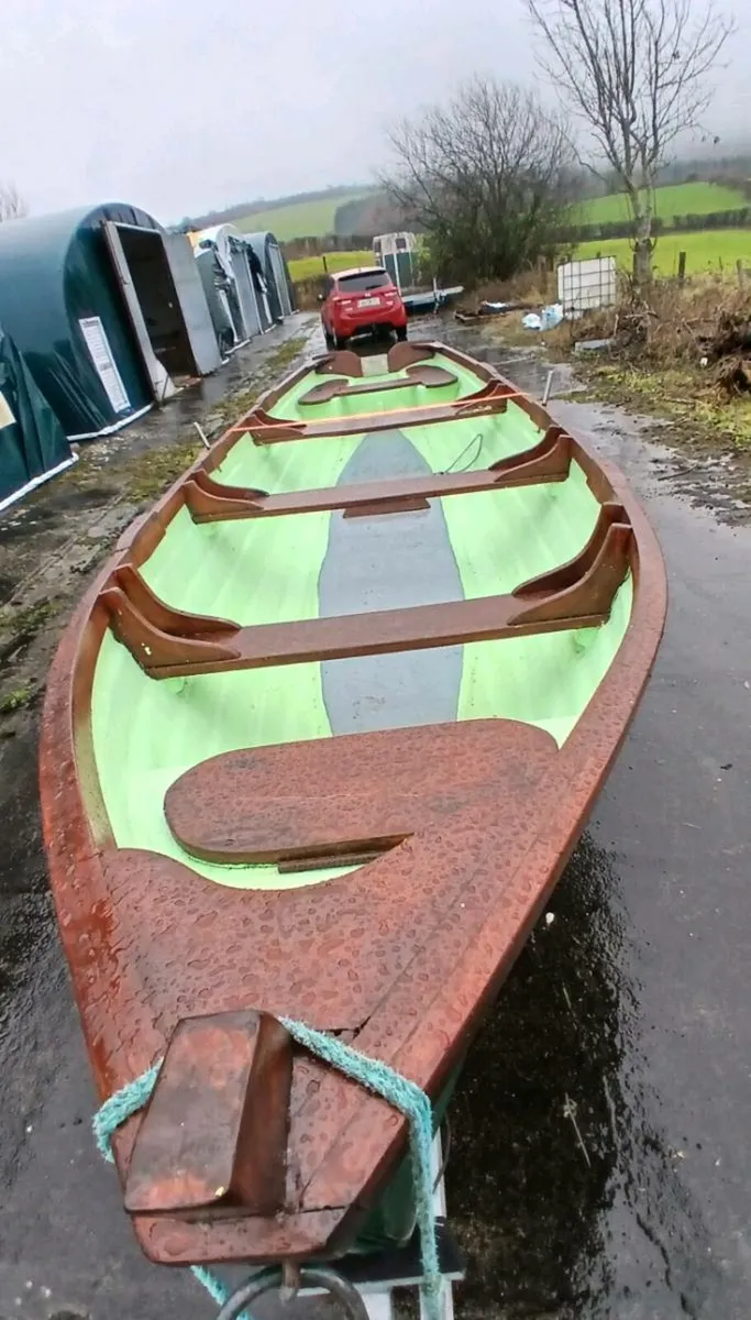 19 ft Lynch boat and trailer - Image 3