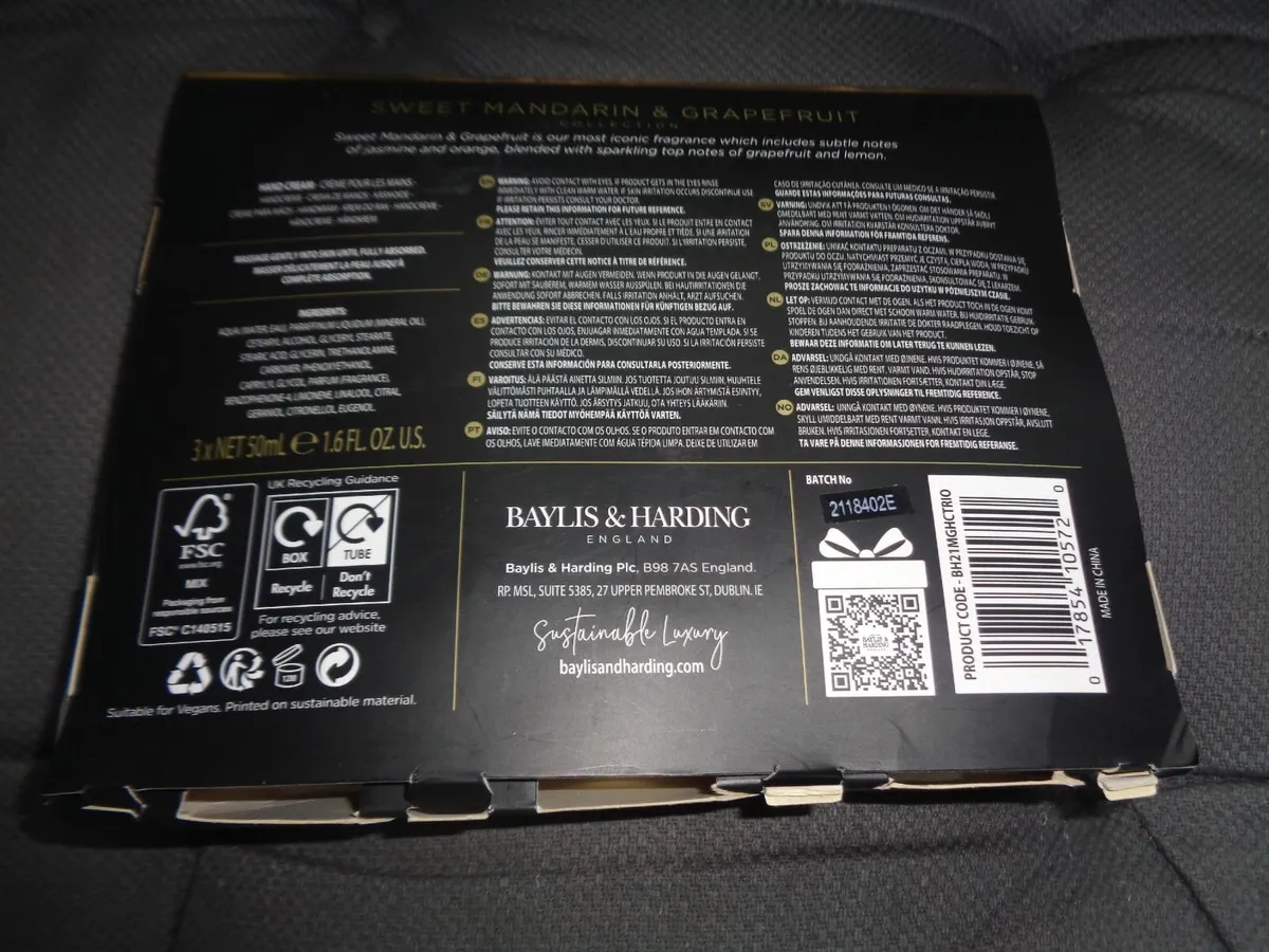 Bayblis & Harding Hand Cream Set for Sale - Image 2