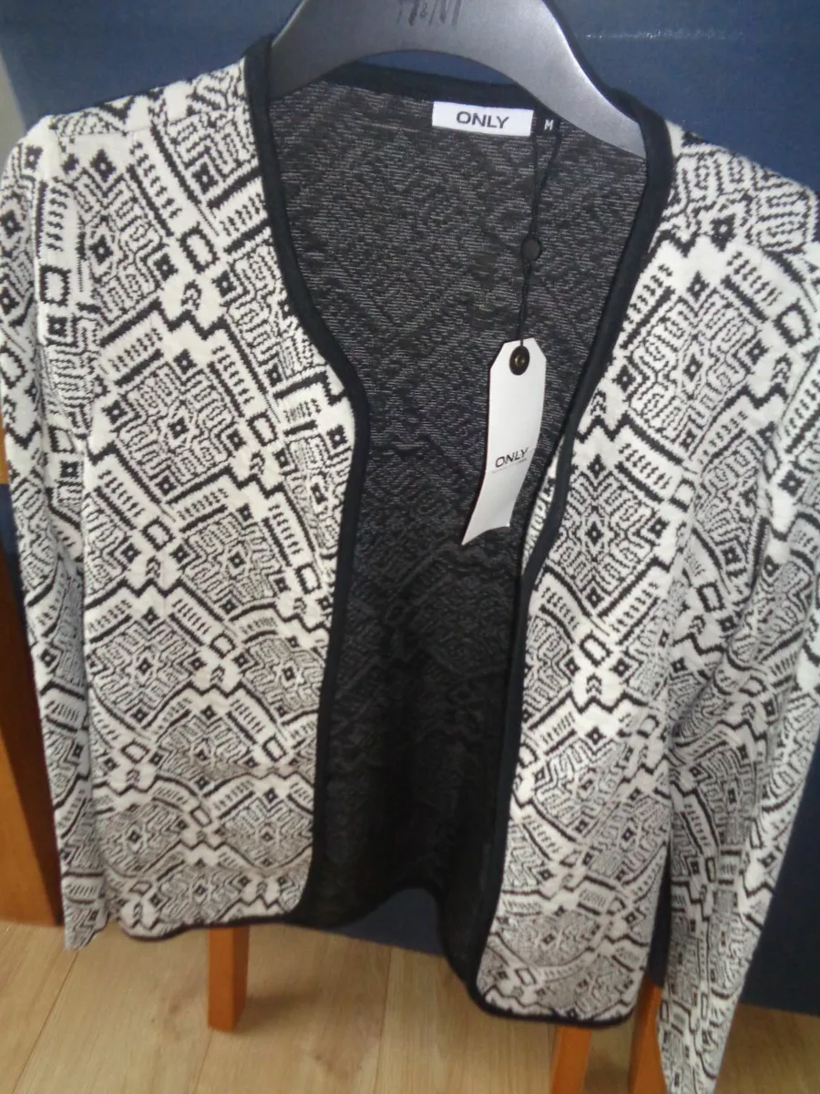 Only Cropped Aztec Cardigan for Sale - Image 1