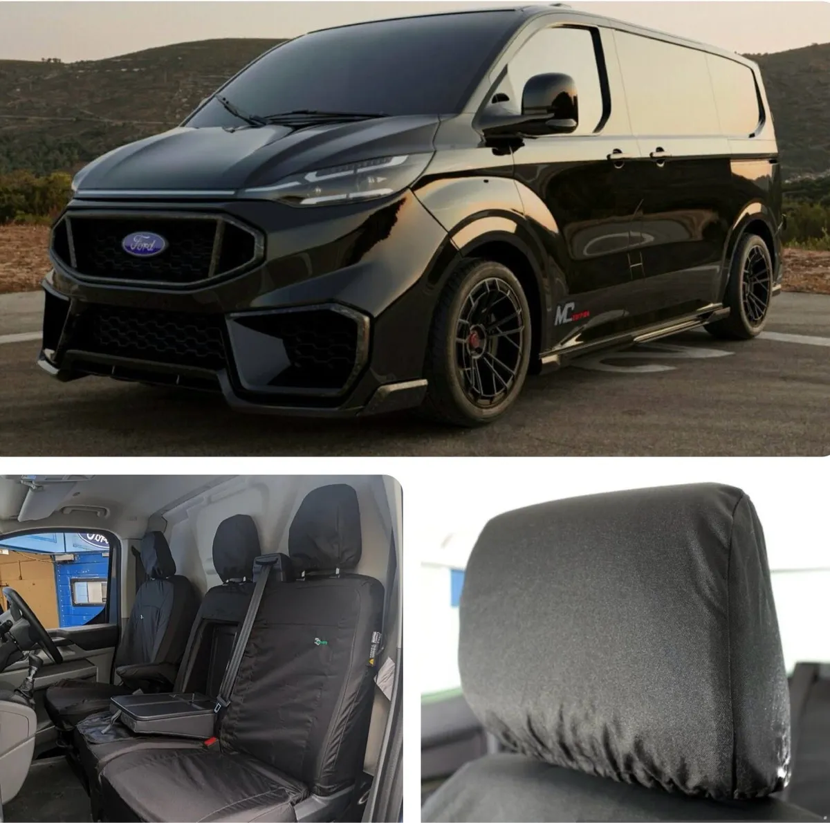 Transit Custom 2024- Seat Covers (Heavy Duty) - Image 1