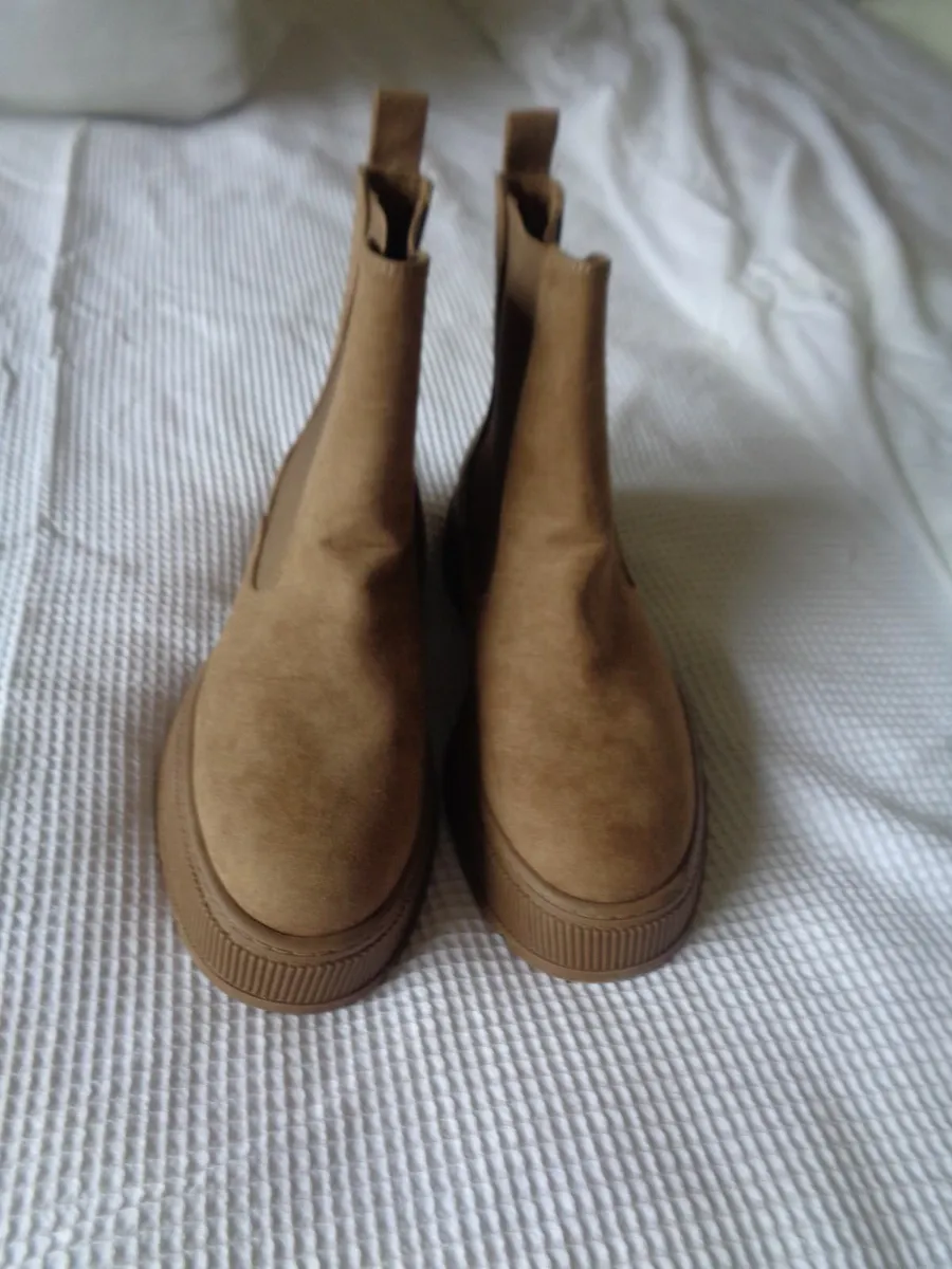 Ladies Suede Ankle Boots for Sale - Image 1