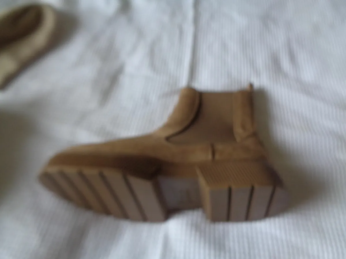 Ladies Suede Ankle Boots for Sale - Image 4