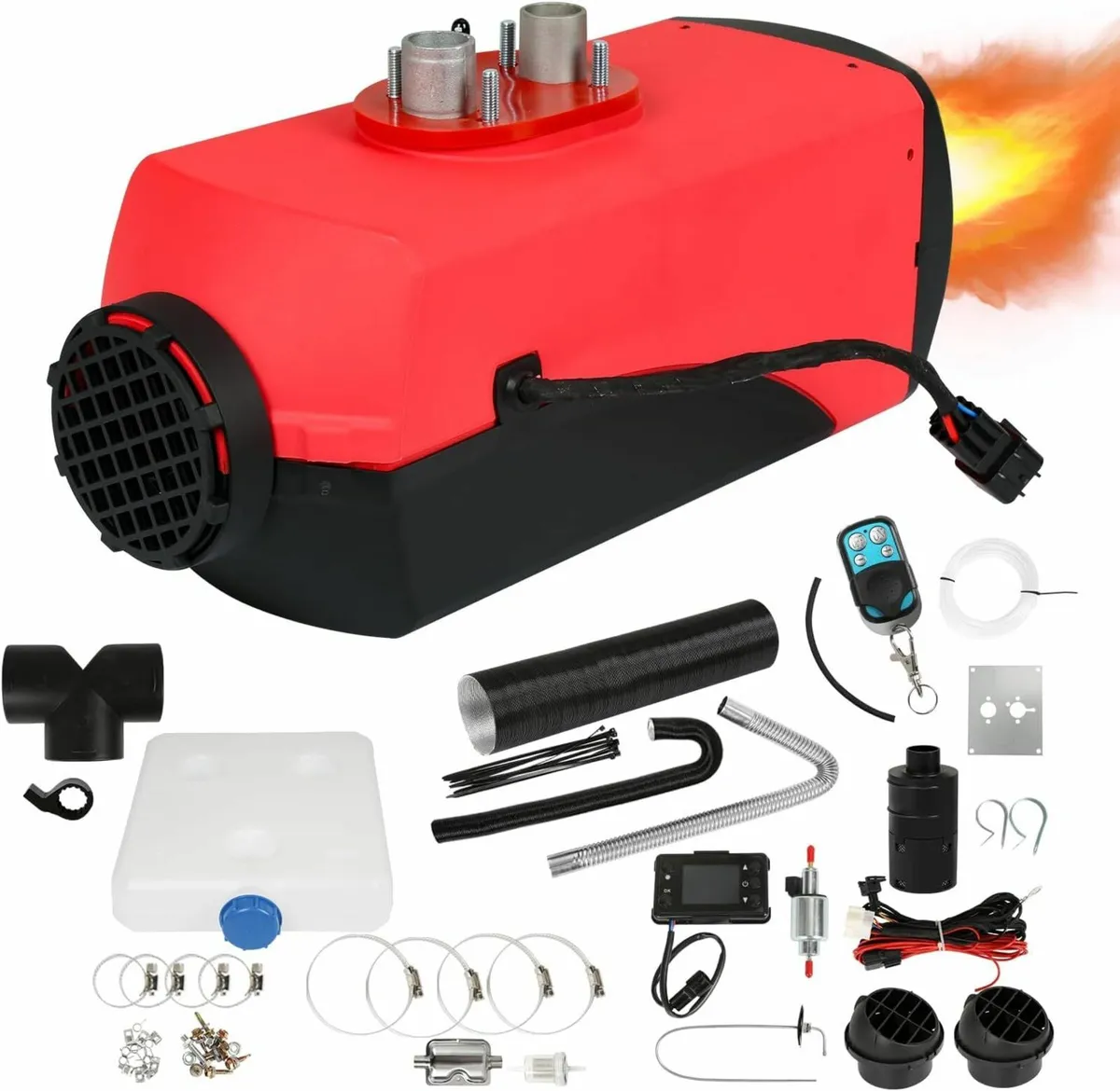 12V 8KW Diesel Heater,LCD, Remote Control - Image 1