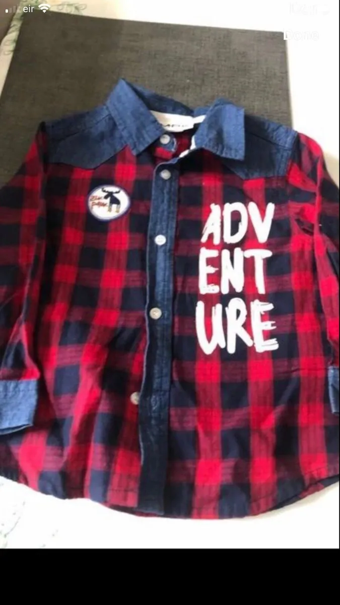 Boys BNWT shirt 12 mths €5 - Image 1