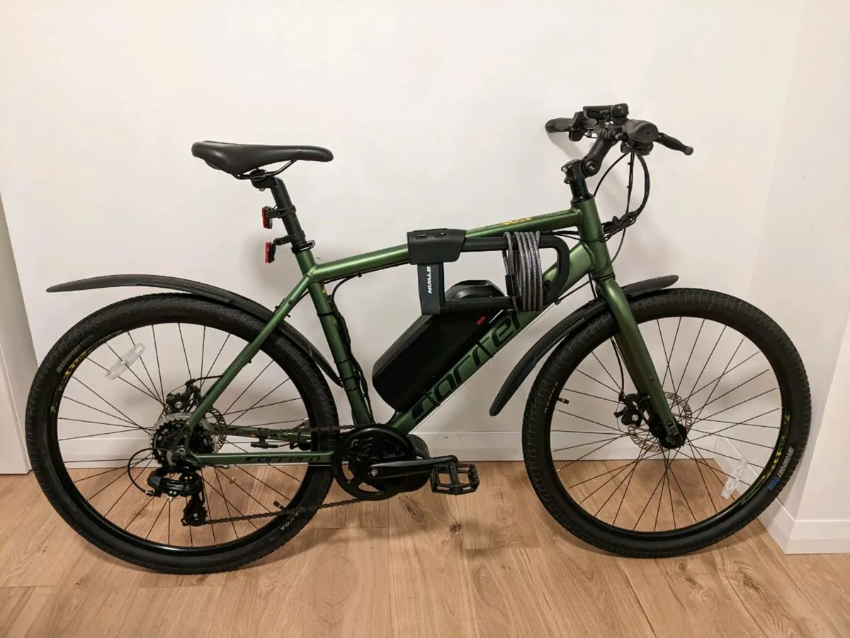 Men's Carrera Parva Disc Hybrid Bafang 750W E-Bike - Image 1