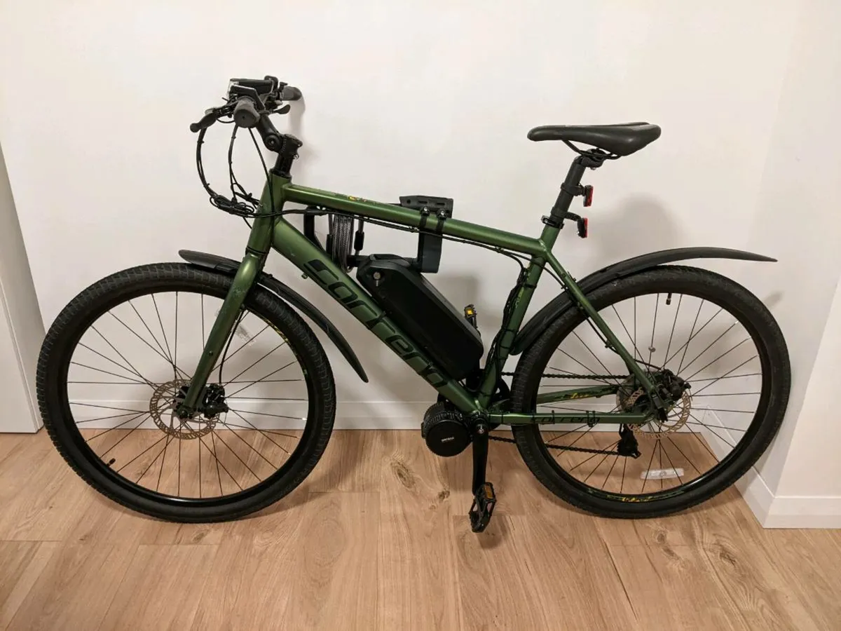 Men's Carrera Parva Disc Hybrid Bafang 750W E-Bike - Image 2