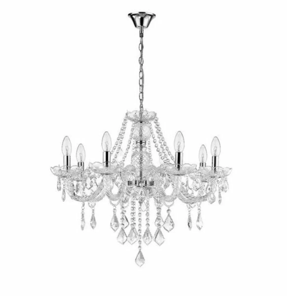 Parkton 8-Light Crystal Chandelier - Image 1