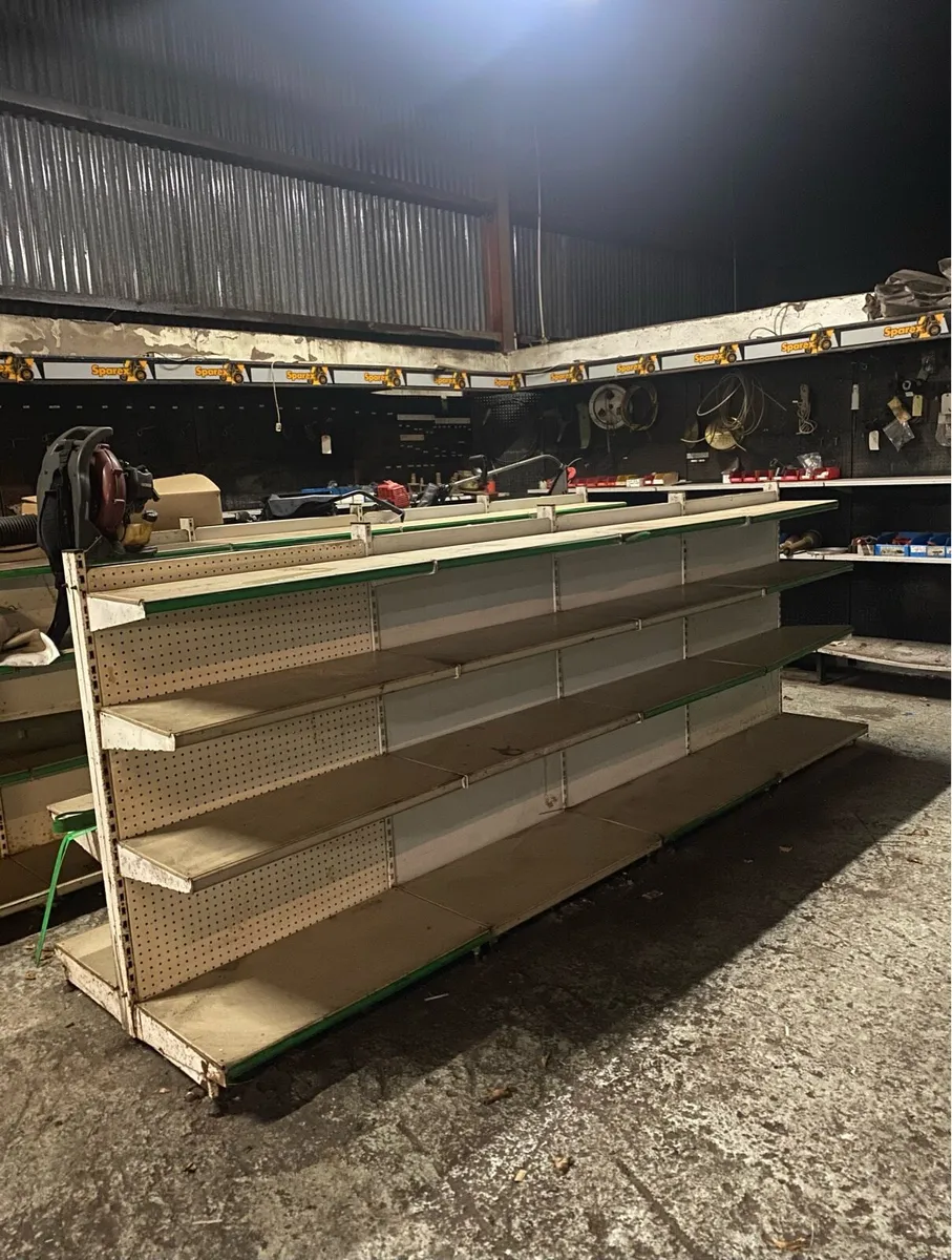 29ft Double Shelving