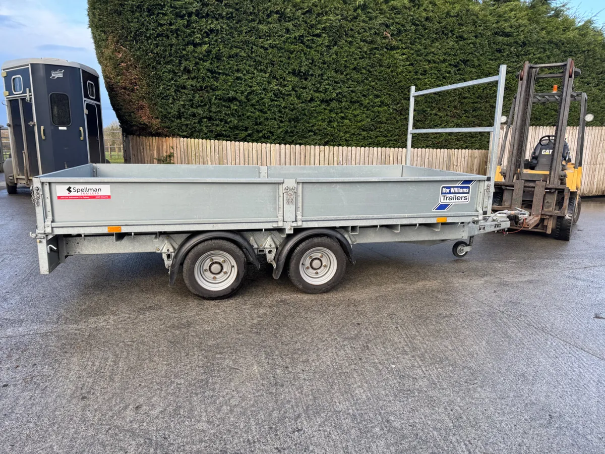 Ifor Williams dropside trailer - Image 2