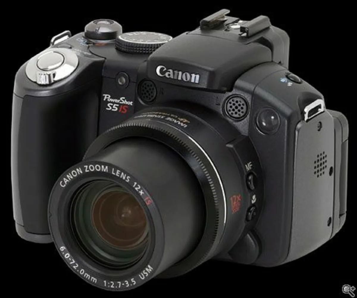 Canon Powershot S5iS Digital Camera, New Condition - Image 2