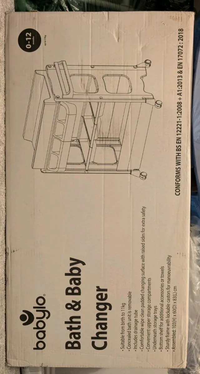 NEW Babylo Bath and Baby Changing Table Koala - Image 2