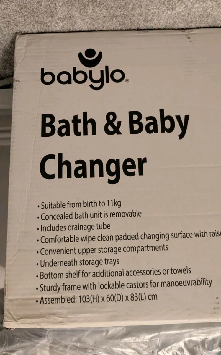 NEW Babylo Bath and Baby Changing Table Koala - Image 3