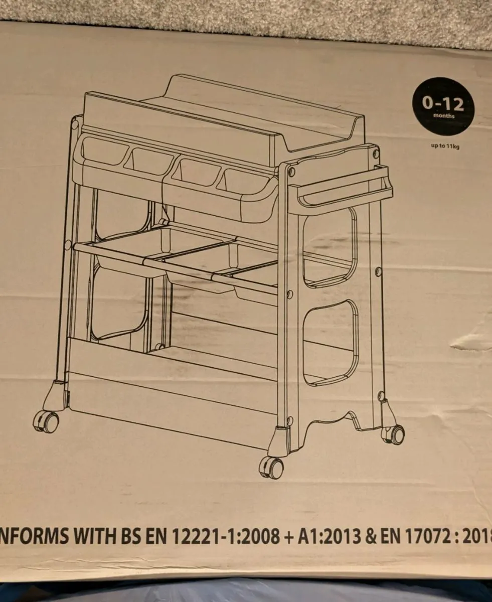 NEW Babylo Bath and Baby Changing Table Koala - Image 4